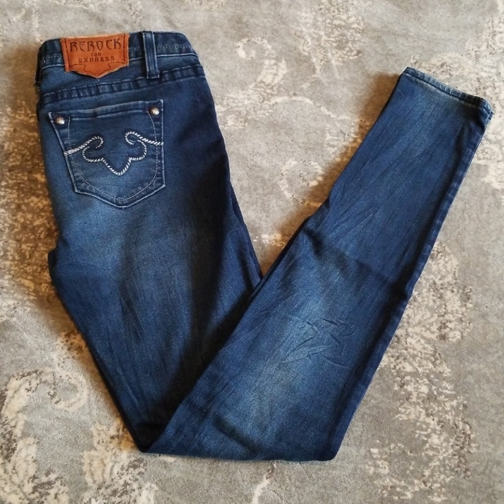 Express Rerock Jeans skinny legging